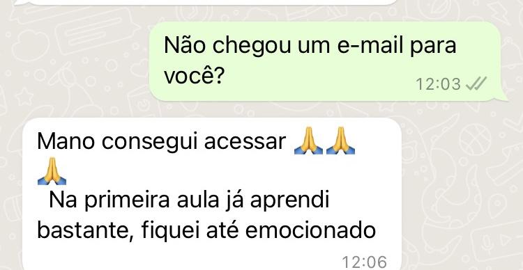 Depoimento uma aula